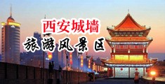 国产粉逼操逼中国陕西-西安城墙旅游风景区